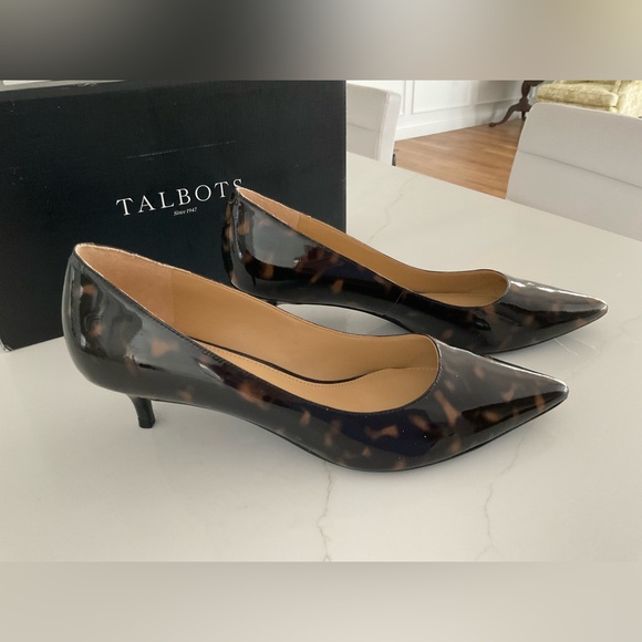 Talbots Tortoiseshell Patterned Heels - Picture 8 of 8